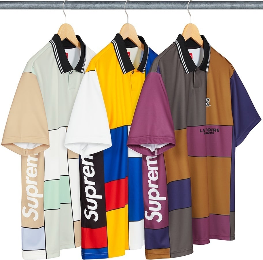 Colorblocked Soccer Polo